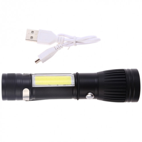 W545 Portable USB de charge LED lampe de poche torche électrique SH10691273-08