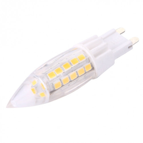 G9 4W 300LM bougie d'ampoule de maïs, 44 LED SMD 2835, AC 220-240V (blanc chaud) SH82WW106-07