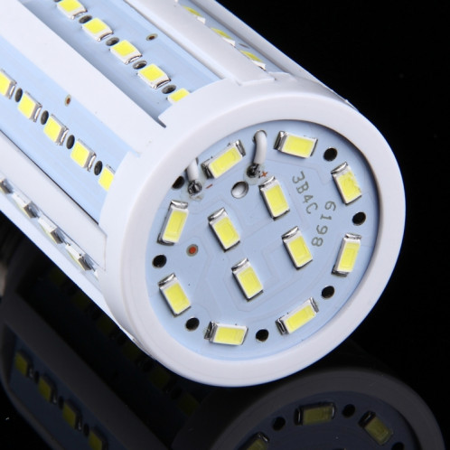 Ampoule de maïs de cas de 15W PC, E27 1280LM 60 LED SMD 5730, CA 85-265V (blanc chaud) SH16WW1436-010