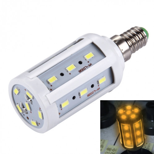 Ampoule de maïs 5W PC Case ampoule, E14 380LM 24 LED SMD 5730, AC 85-265V (blanc chaud) SH18WW711-010