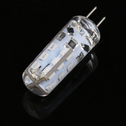 G4 24 LEDS SMD 3014 LED ampoule de maïs à LED, DC 12V (lumière verte) SH77GL1260-05