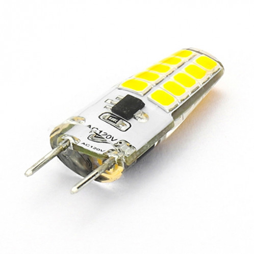 G8 1.3W SMD 2835 20 LEDs de maïs à LED dimmable, AC 120V (lumière blanche) SH96WL293-05