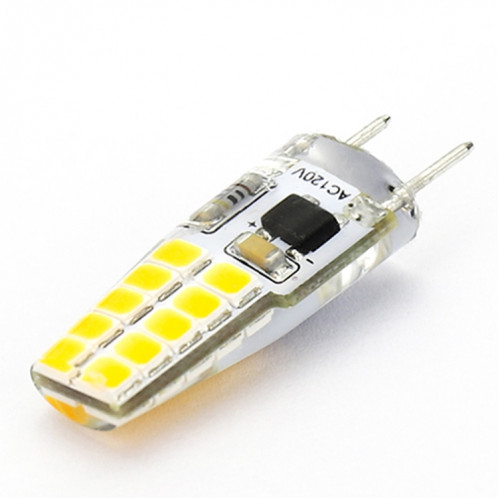 G8 1.3W SMD 2835 20 LEDs de maïs à LED dimmable, AC 120V (lumière blanche) SH96WL293-05
