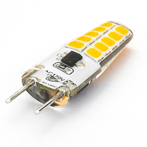 G8 1.3W SMD 2835 20 LEDs de maïs à LED dimmable, AC 120V (blanc chaud) SH96WW579-05