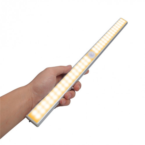 2.8W 40 LED blanc chaud grand écran capteur de corps humain intelligent lumière LED couloir armoire lumière, Version de chargement USB SH12151078-010