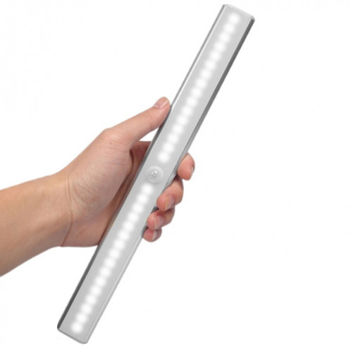 2.8W 30 LED lumière blanche grand écran capteur de corps humain intelligent lumière LED couloir armoire lumière, Version de chargement USB SH1220959-010