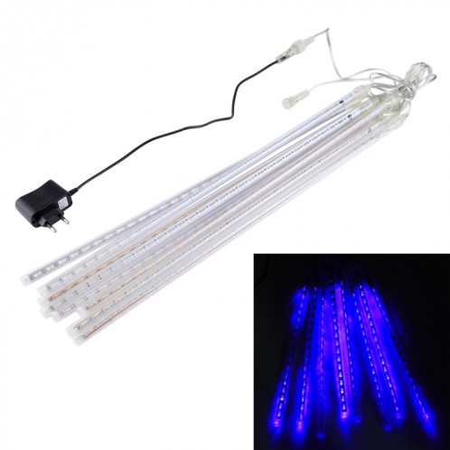 50cm 8 Tubes DIP Météores Pluie Lumière, LED Lumière Décorative, Diamètre du Tube: 1.2cm, AC 100-240V, US, En Option (Lumière Bleue) SH71BL1508-012