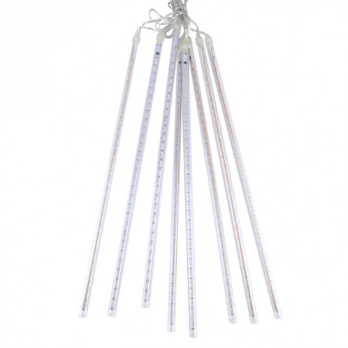 50cm 8 Tubes DIP Meteor Pluie Lumière, Lumière Décorative LED, Diamètre du Tube: 1.2cm, AC 100-240V, US, UE Plug En Option (Lumière Colorée) SH71CL88-012