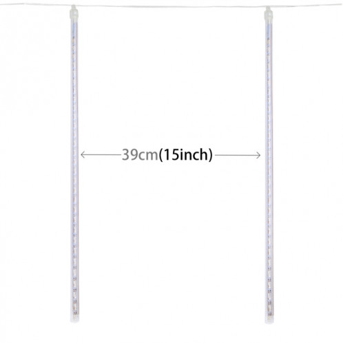 50cm 8 Tubes DIP Meteor Pluie Lumière, Lumière Décorative LED, Diamètre du Tube: 1.2cm, AC 100-240V, US, UE Plug En Option (Lumière Colorée) SH71CL88-012