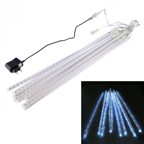 50cm 8 Tubes DIP Meteor Rain Light, Lumière décorative LED, Diamètre du tube: 1.2cm, AC 100-240V, US, En option (Lumière blanche) SH71WL347-012