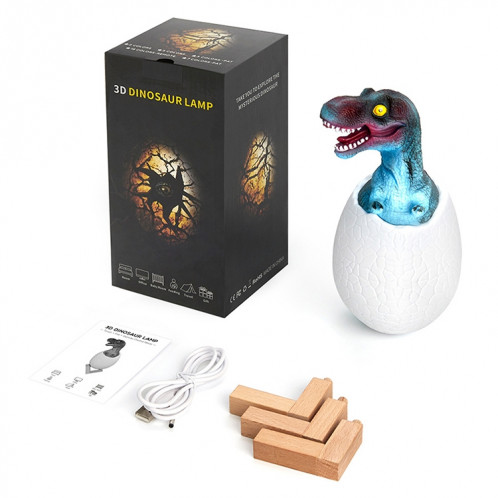 Veilleuse décorative 3D Creative Touch de forme de Tyrannosaurus, version 3 couleurs Patting SH1332451-010