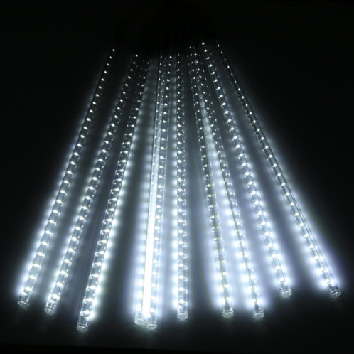 10 PCS 50cm LED 2835 SMD Meteor Light / Lumière décorative, AC 100-240V, Rayon: 1,2 cm, Prise US / EU (lumière blanche) SH06WL1848-09