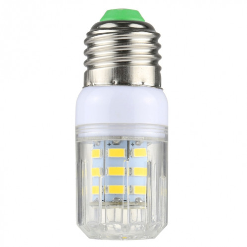 E27 27 LED 3W lumière blanche de maïs LED, SMD 5730 ampoule à économie d'énergie, DC 12V SH31WL48-06