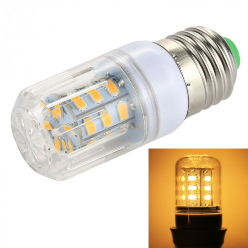 E27 27 LEDs 3W blanc chaud LED lumière de maïs, SMD 5730 ampoule à économie d'énergie, DC 12V SH31WW163-06