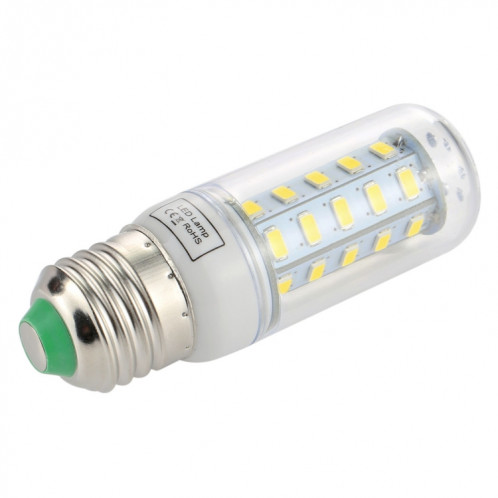 E27 36 LEDs 4W lumière blanche de maïs LED, SMD 5730 ampoule à économie d'énergie, DC 12-30V SH32WL1306-08