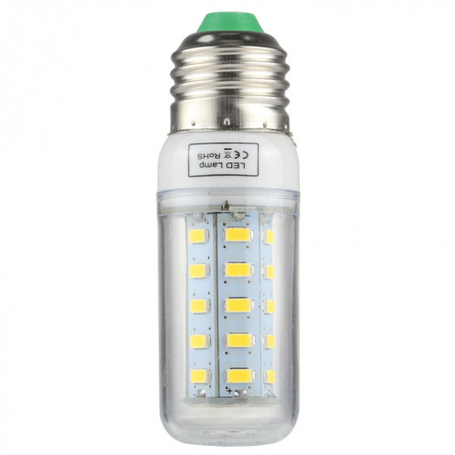 E27 36 LEDs 4W lumière blanche de maïs LED, SMD 5730 ampoule à économie d'énergie, DC 12-30V SH32WL1306-08