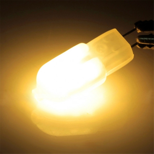 G9 3W 300LM 22 LED SMD 2835 Couvercle Transparent Lampe Maïs, AC 110V (Blanc Chaud) SH70WW1233-07