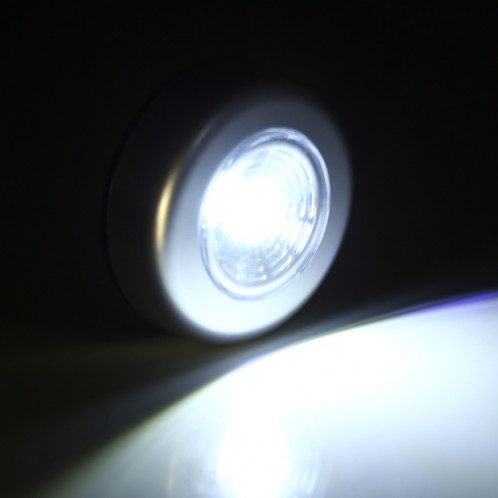 Veilleuse LED COB portable 3W 150LM pour armoire, cuisine, escalier, chambre (lumière blanche) SH2269302-06