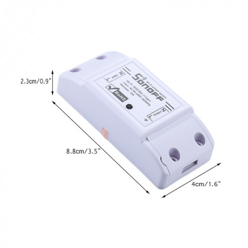 Sonoff eWelink Téléphone APP WiFi 2.4GHz DIY Smart LED Commutateur Télécommande Module, Soutien Alexa Echo et Google Home Contrôle vocal, AC 90-250V SS24171021-016