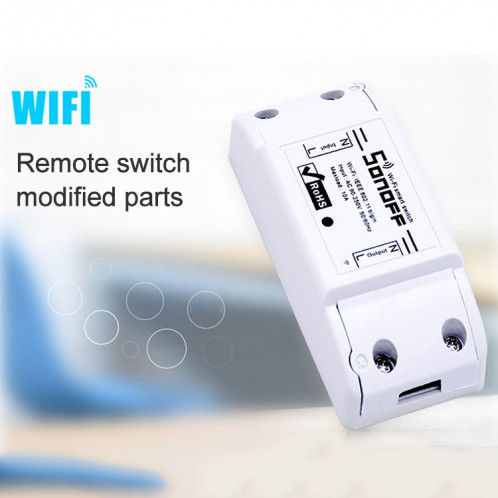 Sonoff eWelink Téléphone APP WiFi 2.4GHz DIY Smart LED Commutateur Télécommande Module, Soutien Alexa Echo et Google Home Contrôle vocal, AC 90-250V SS24171021-016
