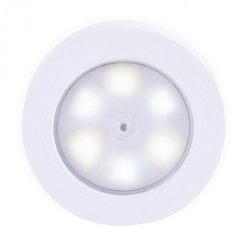 1.2W 6 LEDs Chaud Blanc / Blanc / Jaune Lumière Décoration Night Light pour Voiture, Hôtel, Couloir, Hall d'Exposition, Armoire (Blanc) S1588W222-08