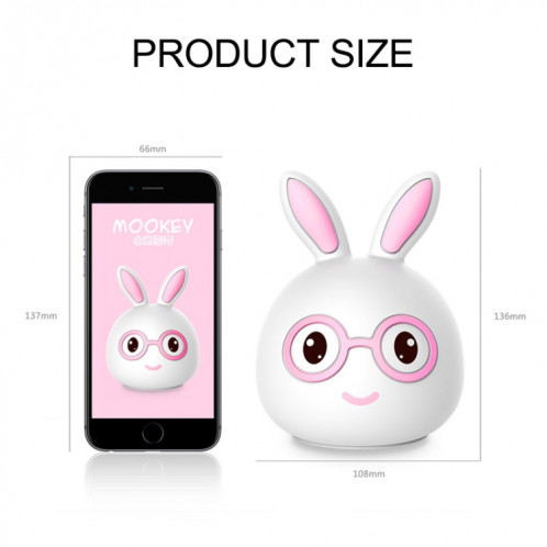 1 W Creative Cartoon coloré changeant tactile Pat capteur alimenté par batterie LED décoration lampe nouveauté cadeau lumière de nuit S1589D1545-014