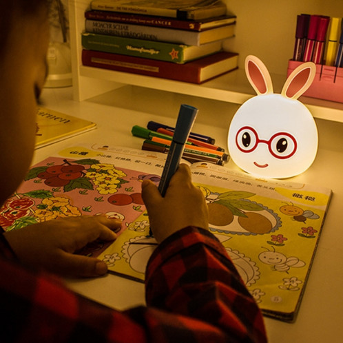 1 W Creative Cartoon Coloré Toucher Pat Sensor USB De Charge LED Décoration Lampe Nouveauté Cadeau Night Light S1590D1004-014