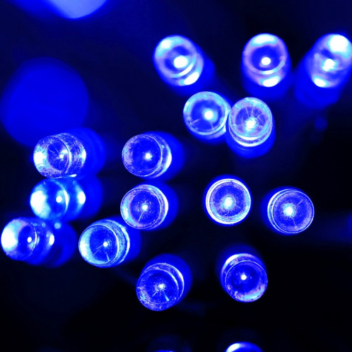 3m (longueur) x 2m (hauteur) 12W 200 LED Réticule String Devoration Lights avec la fin conjointe et le contrôleur multi-fonction, prise de l'UE, AC 220V (lumière bleue) S35ABL1965-08