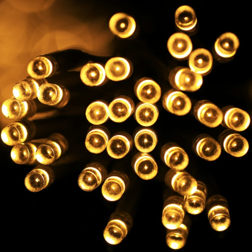 3m (Longueur) x 2m (Hauteur) 12W 200 LEDs Reticular String Devoration Lights avec la fin de l'articulation et le contrôleur multi-fonction, prise de l'UE, AC 220V (blanc chaud) S35AWW752-08