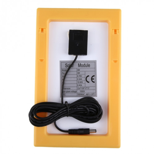 Kit d'énergie solaire LED rechargeable, multi-fonction portable avec ampoules, carte FM / TF de soutien, AC 220V, prise US / UE SH34101734-014