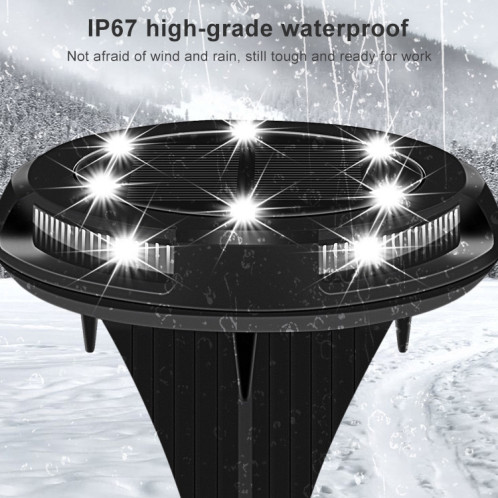 10 LED Jardin extérieur solaire à l'eau étanche SH3414754-07