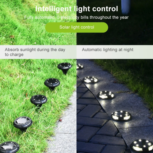 10 LED Jardin extérieur solaire à l'eau étanche SH3414754-07