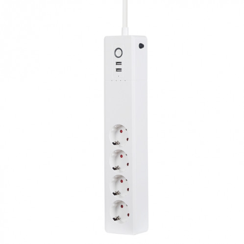 4 x USB Ports + 3 x UE Plug Jack WiFi Télécommande Smart Power Socket Fonctionne avec Alexa et Google Home, Longueur du câble: 1.8m, AC 90-265V, US / EU / UK Plug S43512264-010