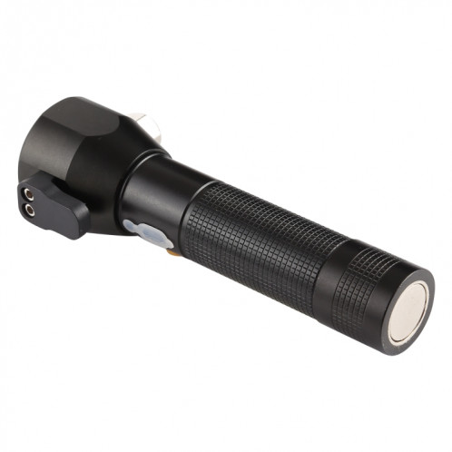 Lampe de poche à DEL rechargeable étanche de 10 000 lumens IPX4 avec marteau de sécurité et 3 modes SH3612924-010