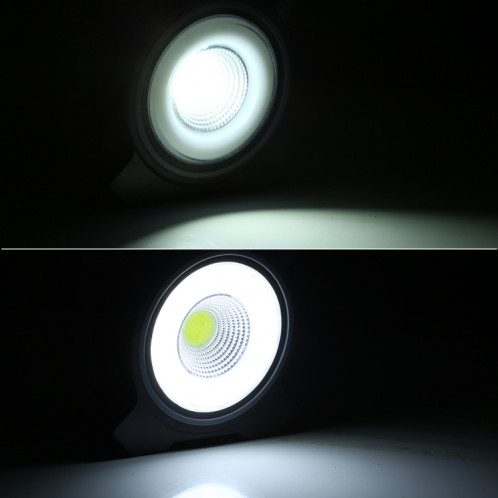 Lumière blanche rechargeable solaire de travail de l'ÉPI LED de W815-1 10W, lampe de camping tenue dans la main avec le panneau solaire SH36171245-011