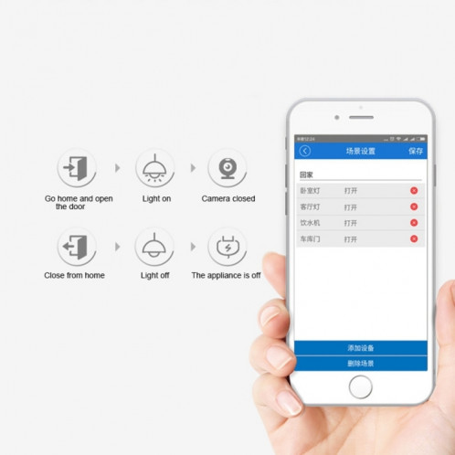 Sonoff 433MHz bricolage WiFi Smart télécommande sans fil Minuterie Module Power Switch avec 4 touches télécommande pour Smart Home, support iOS et Android SS37901758-013
