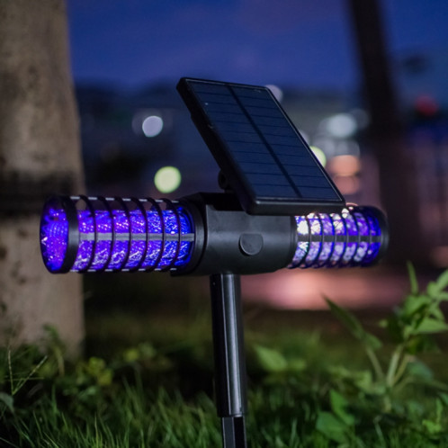 SZ-16008 solaire anti-moustique lumière extérieure IP65 étanche LED paysage jardin prise de terre piège à moustiques lampe de pelouse décorative SH38401927-011