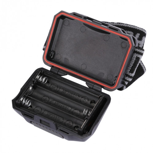 Lumière blanche résistante à l'eau de 3W + lampe frontale de la lumière LED rouge, mini lumière extérieure de 120LM pour l'exécution / pêche / escalade SH41241469-07