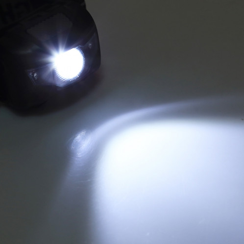 Lumière blanche résistante à l'eau de 3W + lampe frontale de la lumière LED rouge, mini lumière extérieure de 120LM pour l'exécution / pêche / escalade SH41241469-07