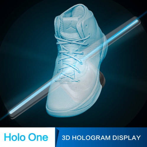42 cm de diamètre 450 x 224 pixels résolution machine de lecteur de publicité 3D, Ventilateur d'affichage holographique holographique 224 LED avec télécommande, prise en charge de la carte Micro SD 4 Go, CA 100-240 SH44101996-013