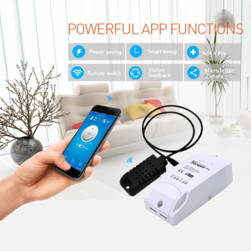 Capteur de température et d'humidité Sonoff TH-1 pour commutateur intelligent WiFi Sonoff TH10 / TH16 SH45181486-010