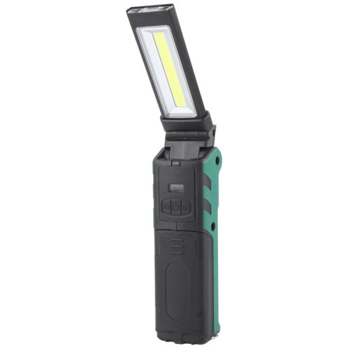Lampe de travail COB étanche IP44 ES106, lampe de poche d'urgence rechargeable par USB SH521086-012