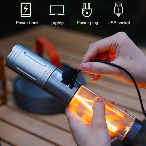Lampe de poche de camping rechargeable KXK-606 15 W SH52131705-013