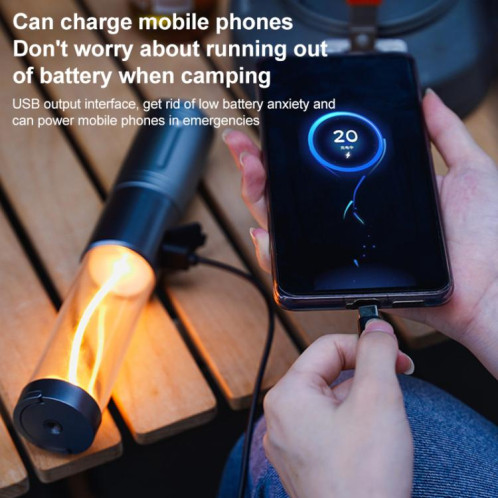 Lampe de poche de camping rechargeable KXK-606 15 W SH52131705-013