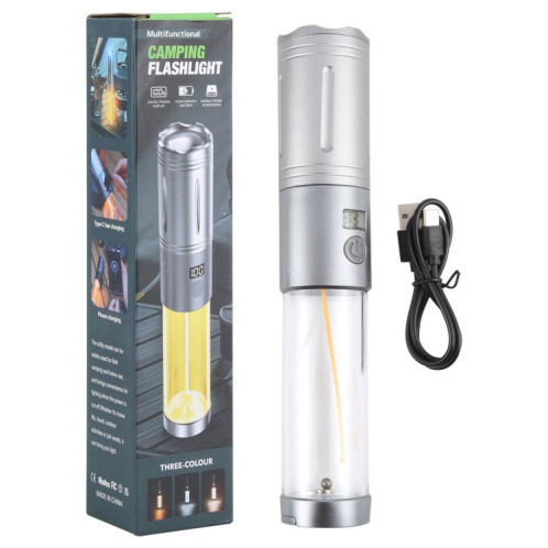 Lampe de poche de camping rechargeable KXK-606 15 W SH52131705-013