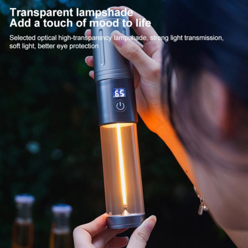 Lampe de poche de camping rechargeable KXK-606 15 W SH52131705-013
