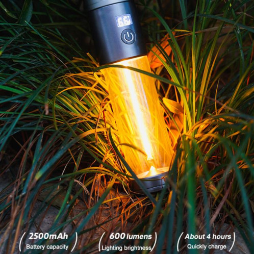 Lampe de poche de camping rechargeable KXK-606 15 W SH52131705-013