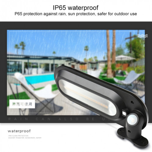18 LED 600LM IP65 Lampe de jardin à induction solaire de corps à lampe solaire SH5301585-016