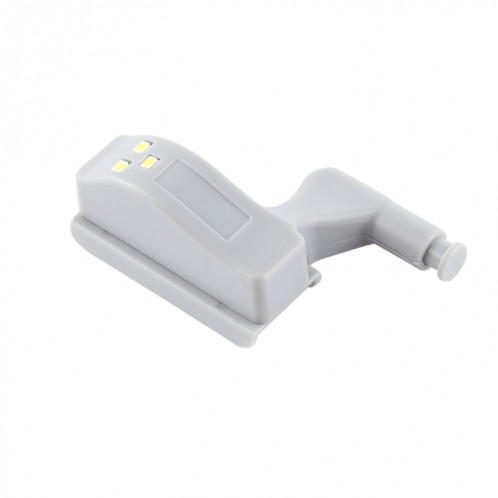 0.3W Charnière Intérieure Universelle LED Capteur Lampe Placard 3 LED Veilleuse Auto ON / OFF Ampoule (Lumière Blanche) SH91WL1818-09