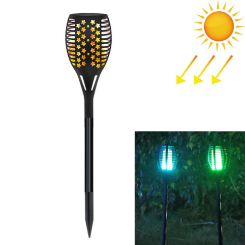 RGB LED Solaire étoile Flamme Lumière IP65 jardin lampe paysage extérieur étanche SH59271020-08